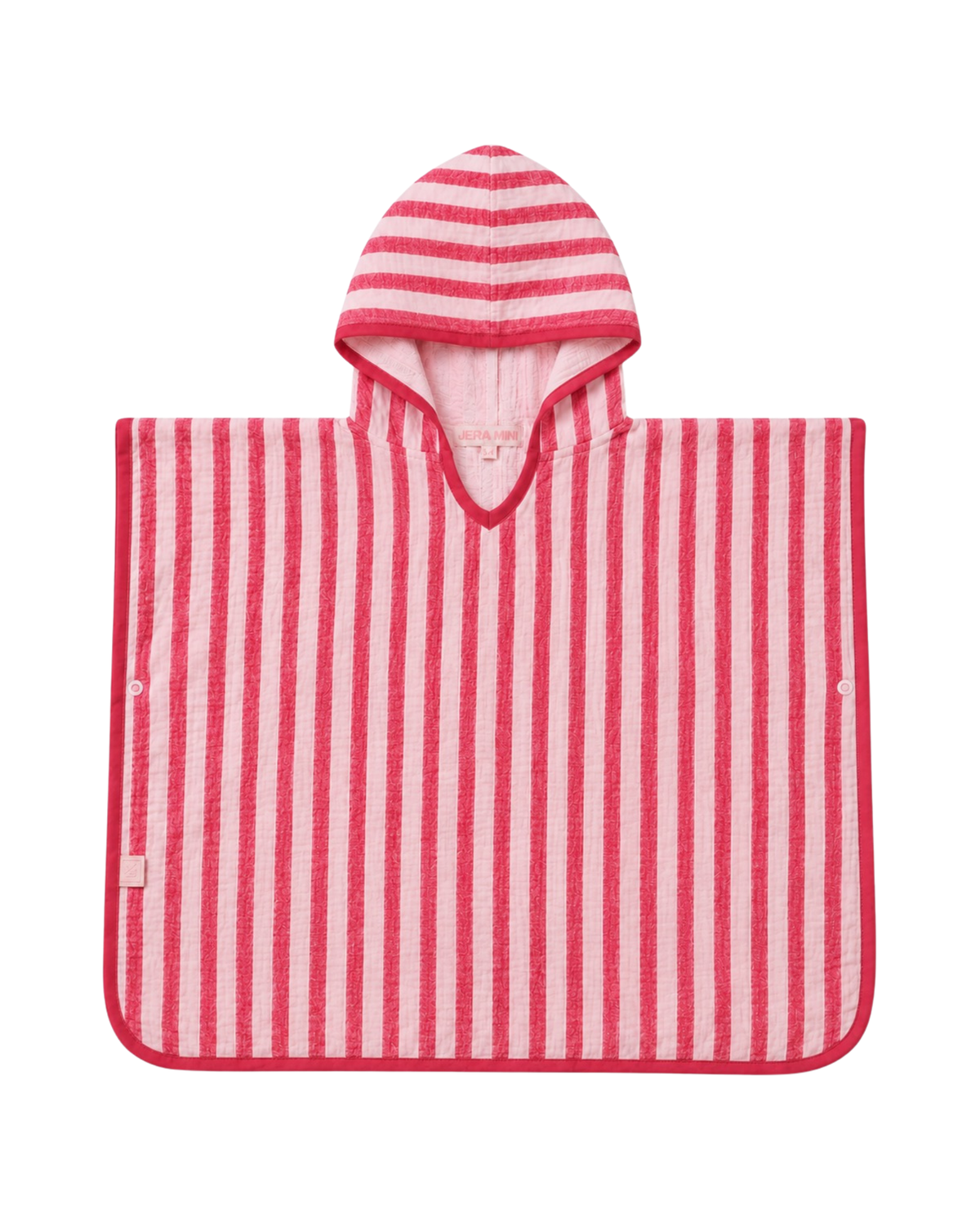 Muslin Poncho Vague Rose