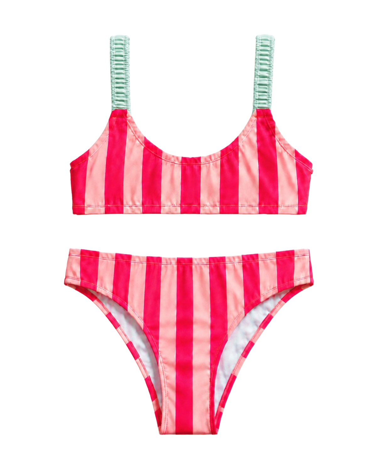 Two Piece Swimsuit Vague Rose