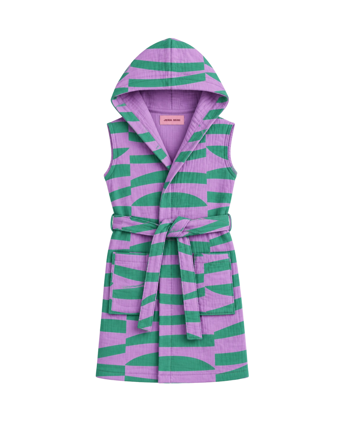 Sleeveless Muslin Bathrobe Brezza