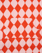 Adult Poncho Rose Geo