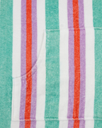 Adult Poncho Pastel Stripe