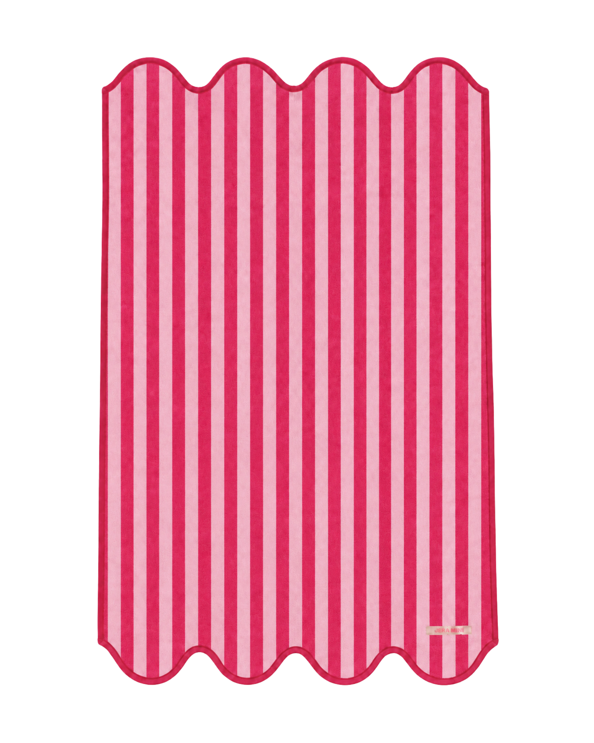 Wavy Beach Towel Vague Rose