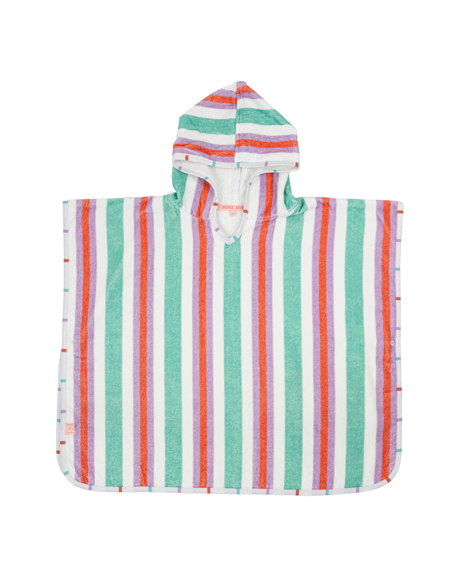 Poncho Pastel Stripe