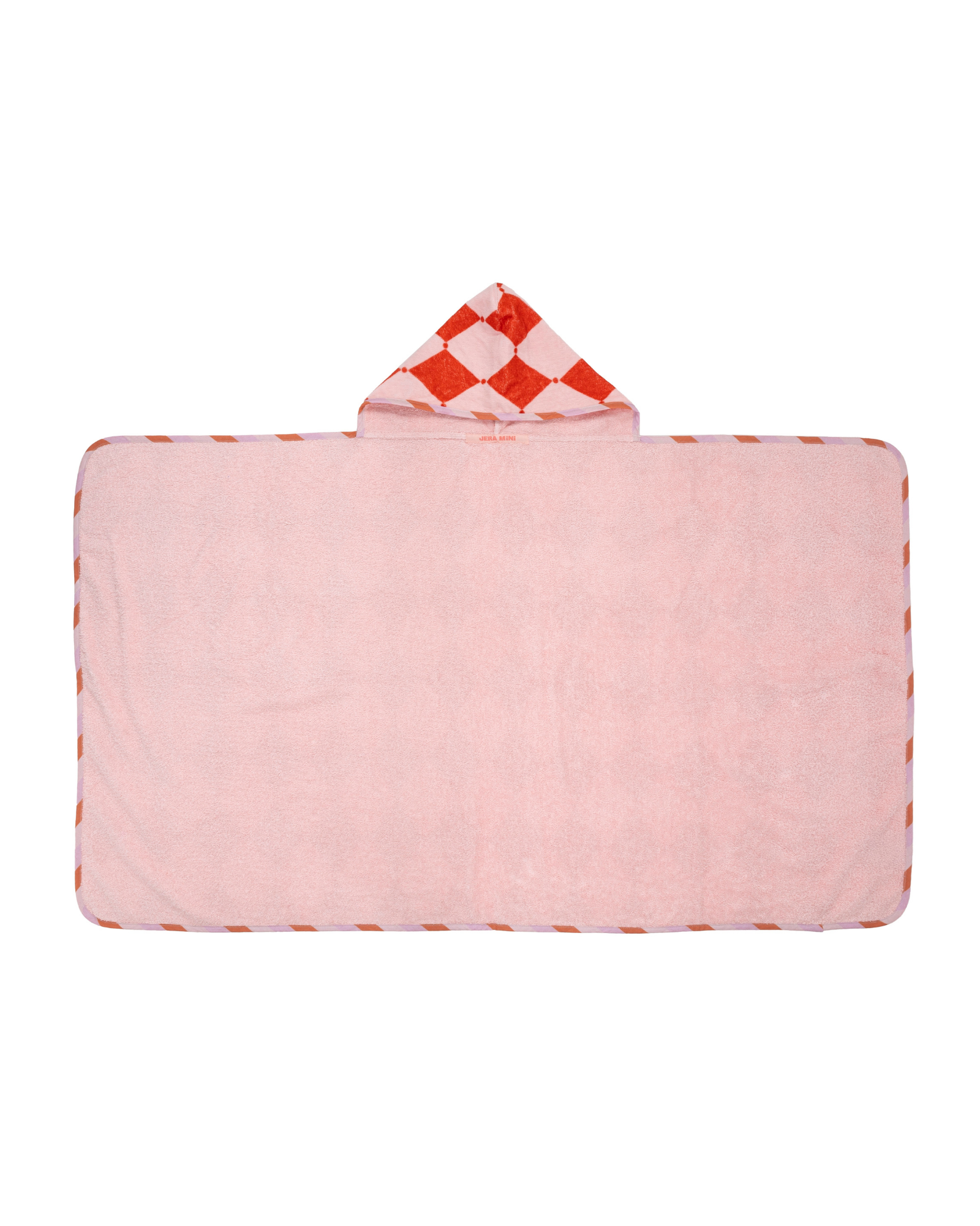 Hooded Towel Rose Geo