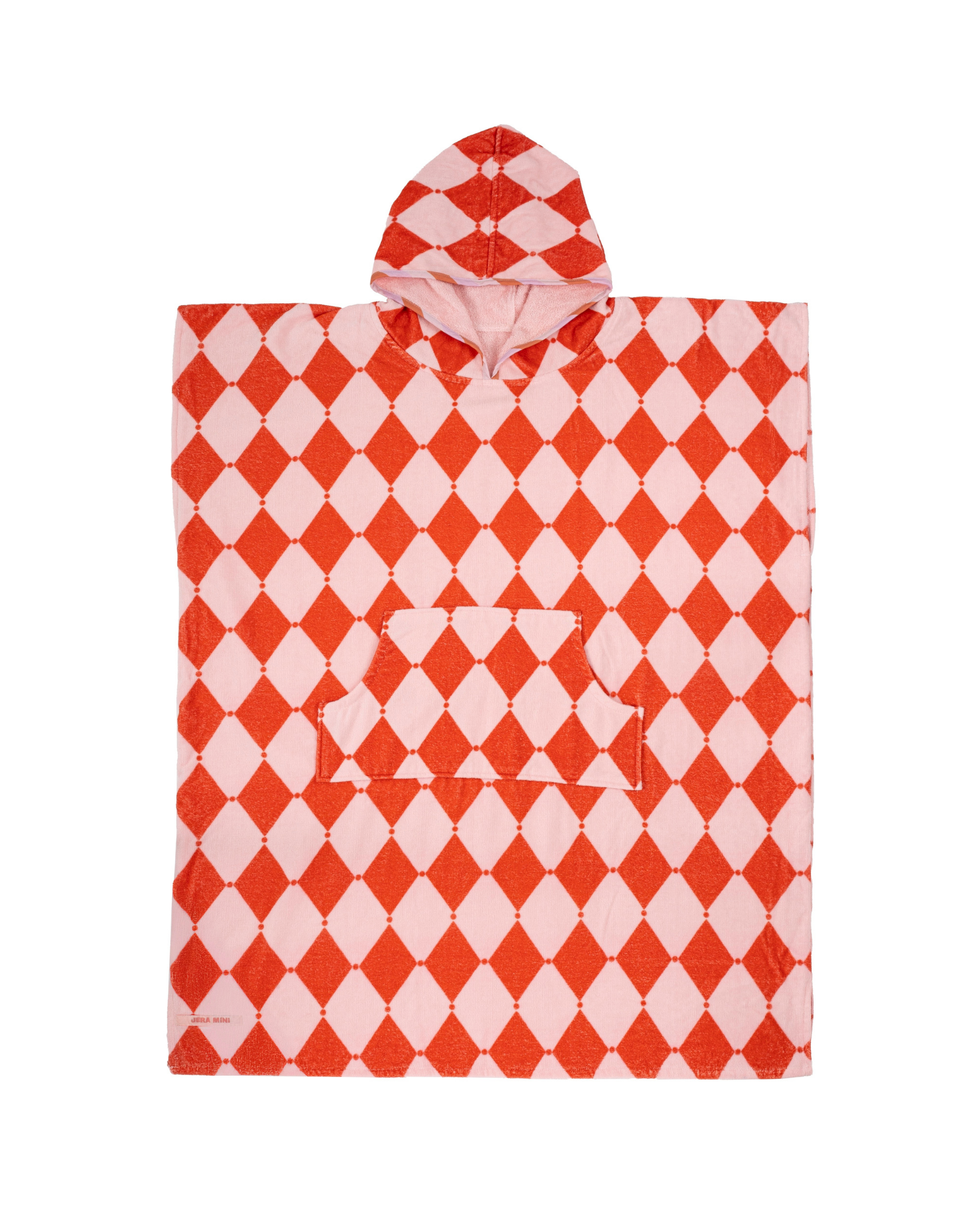 Adult Poncho Rose Geo