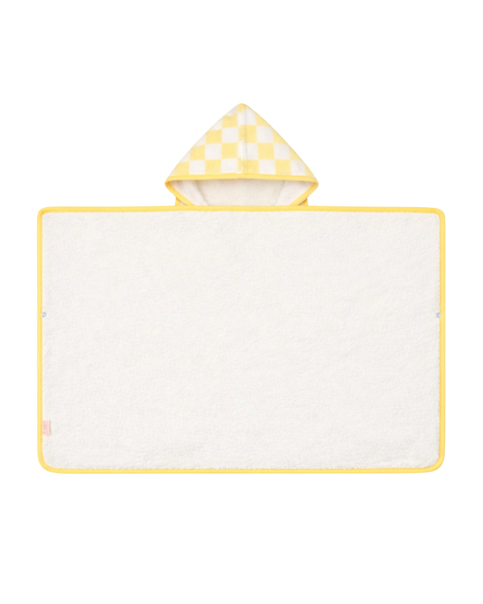 Hooded Towel Vague Jaune