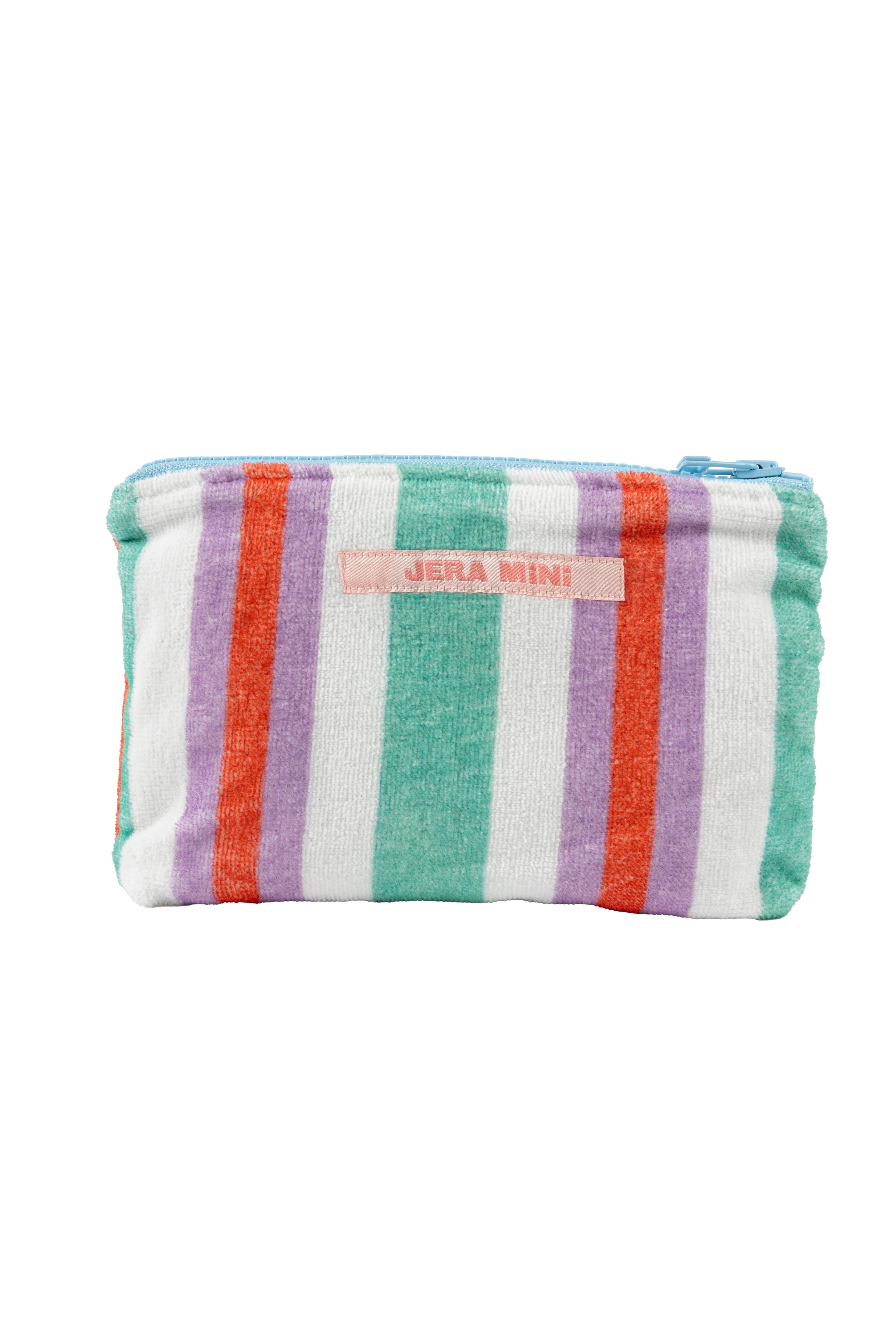 Small Pouch Bag Pastel Stripe