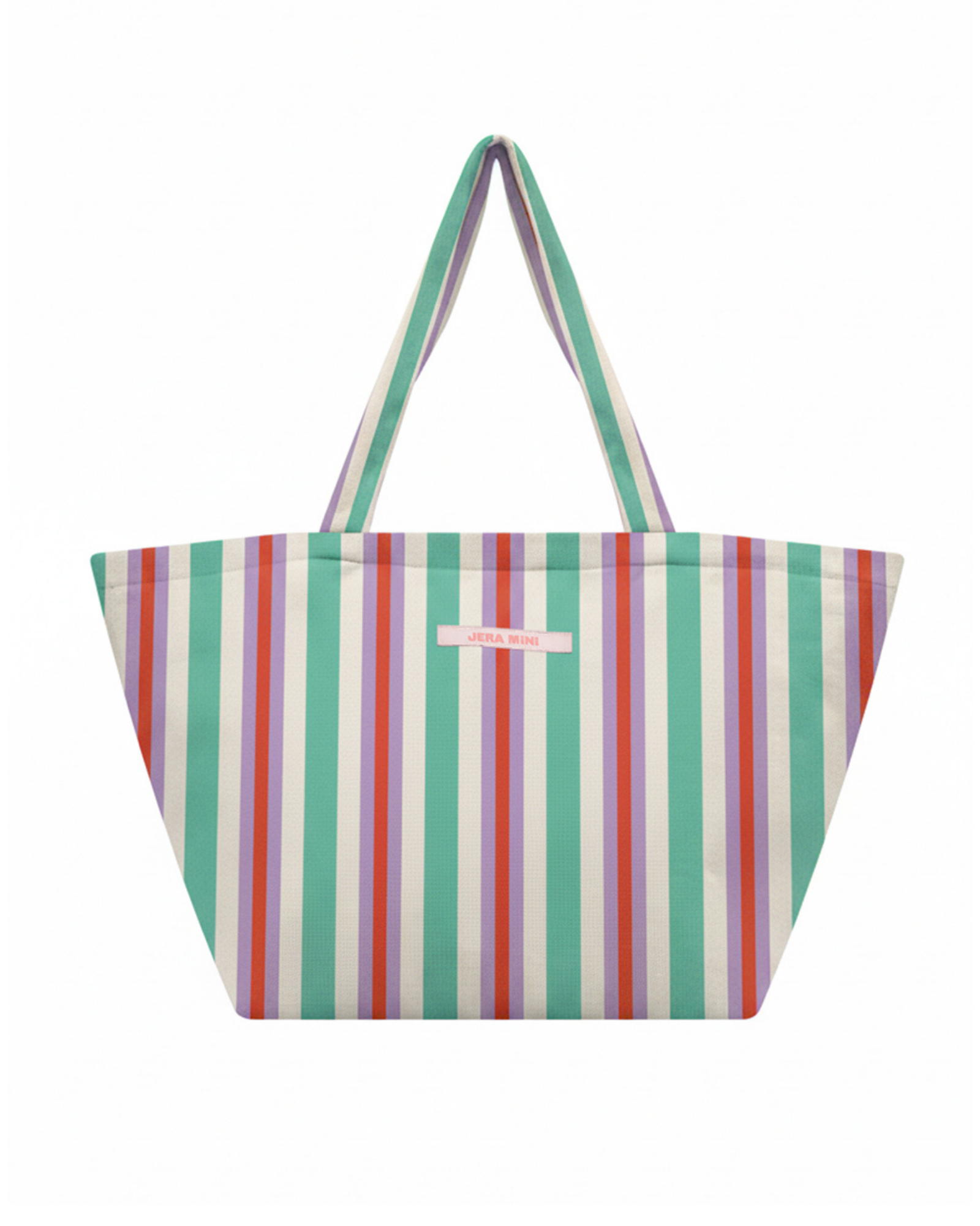 Shoulder Bag Pastel Stripe