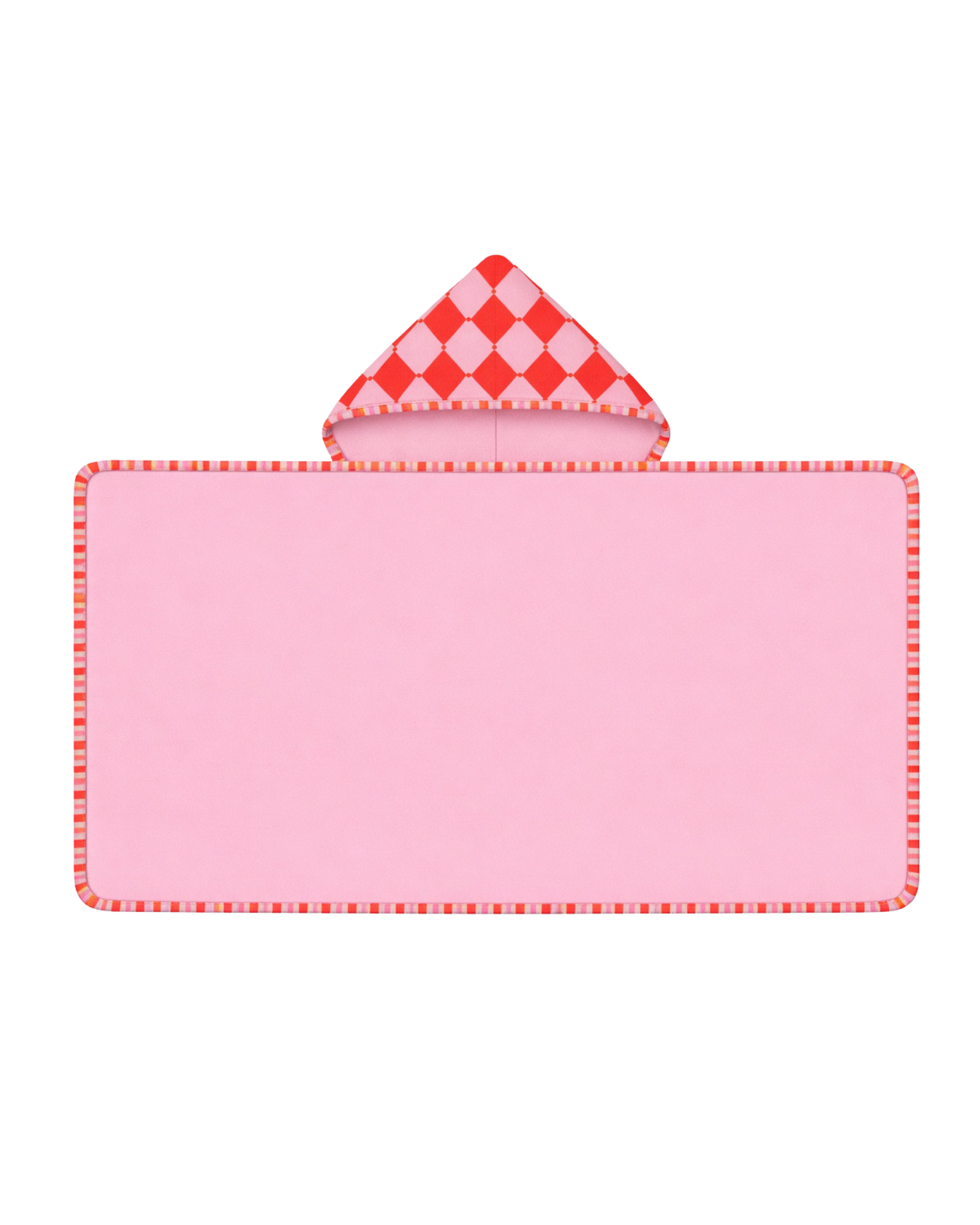 Hooded Towel Rose Geo