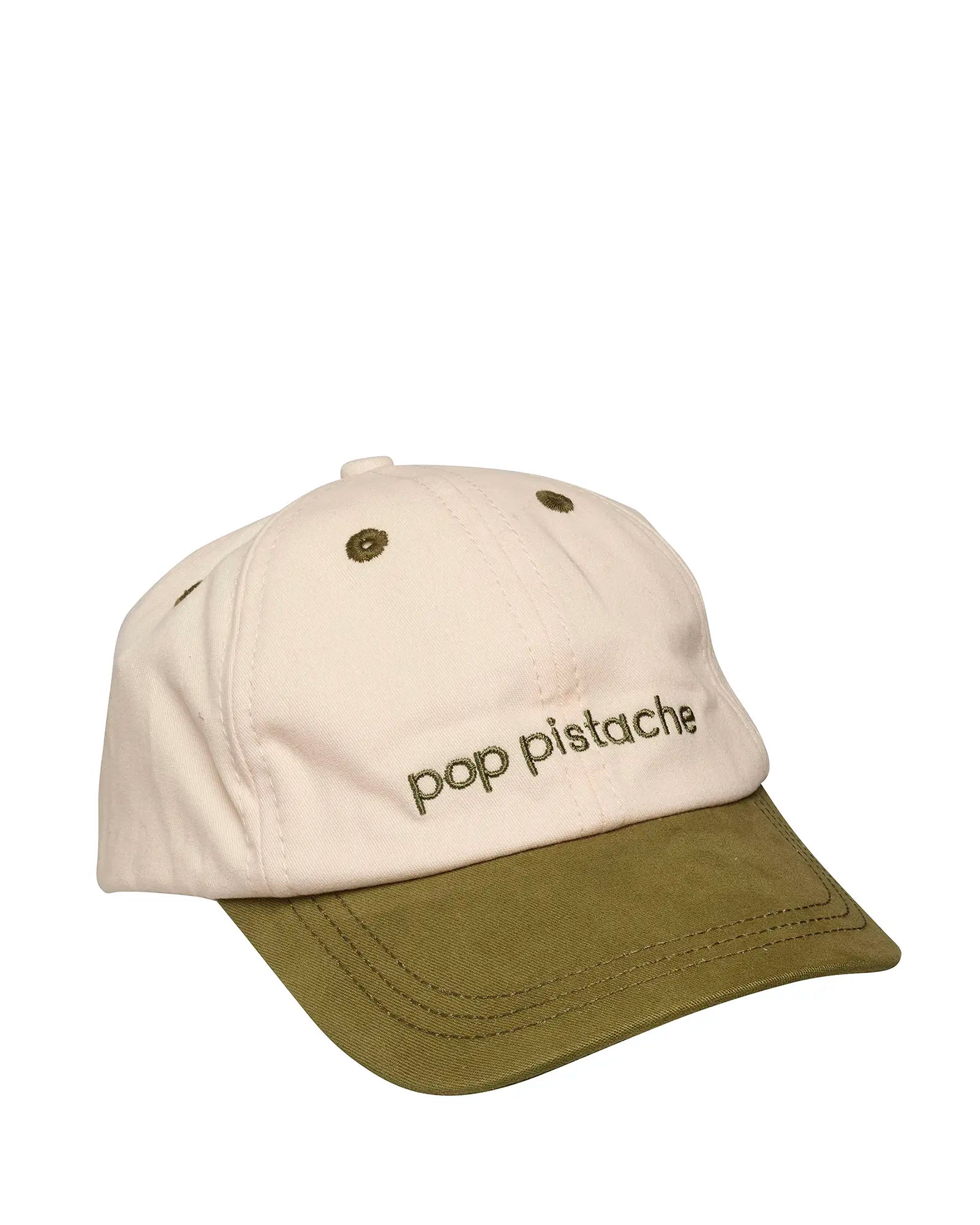 Pop Pistache Cap Beige & Pistachio Green