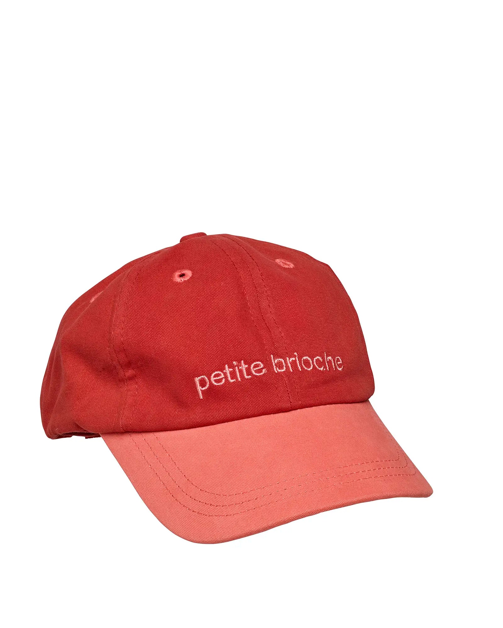 Petite Brioche Cap Red & Pink