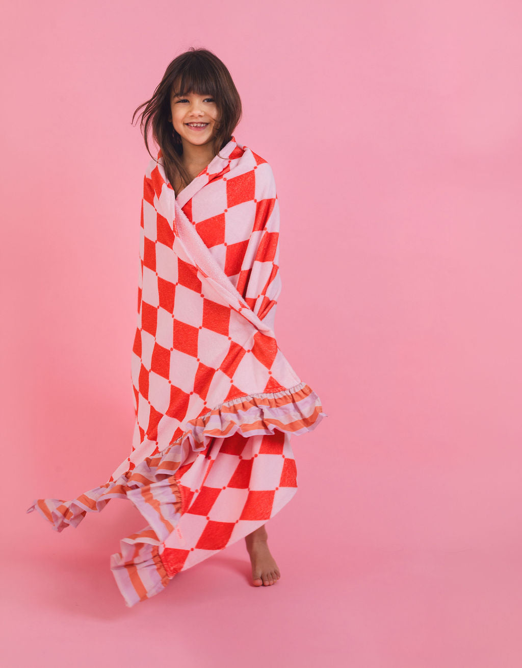 Beach Towel Rose Geo