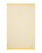 Vague Jaune Beach Towel