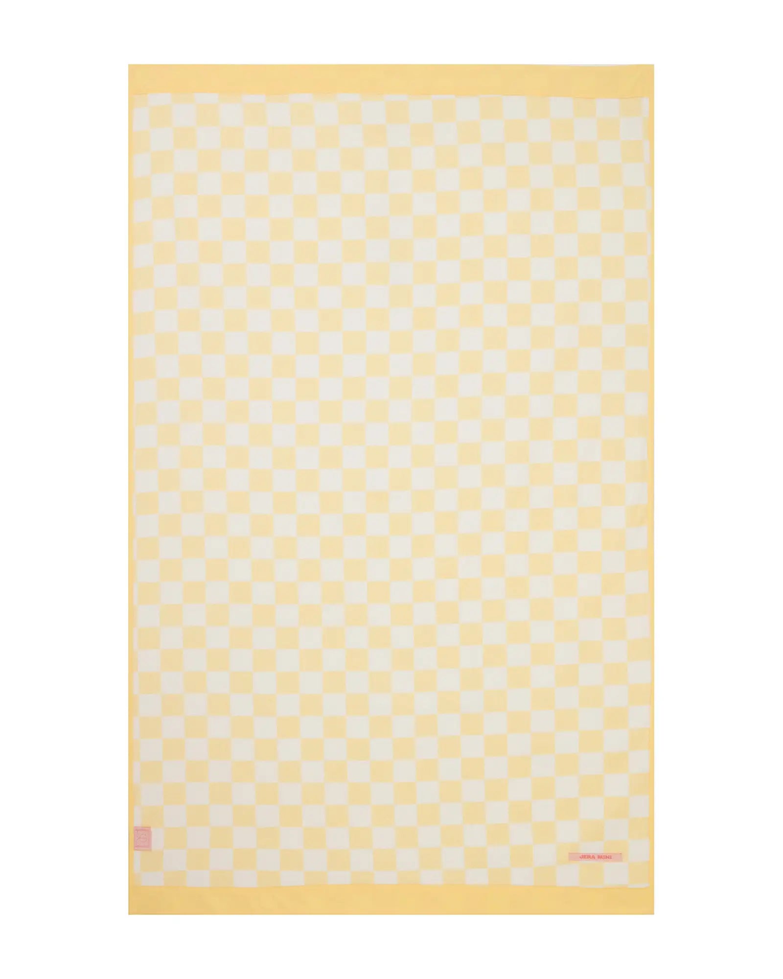 Vague Jaune Beach Towel