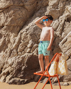 Swim Short Mint Wave