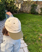 Pop Pistache Cap Beige & Pistachio Green