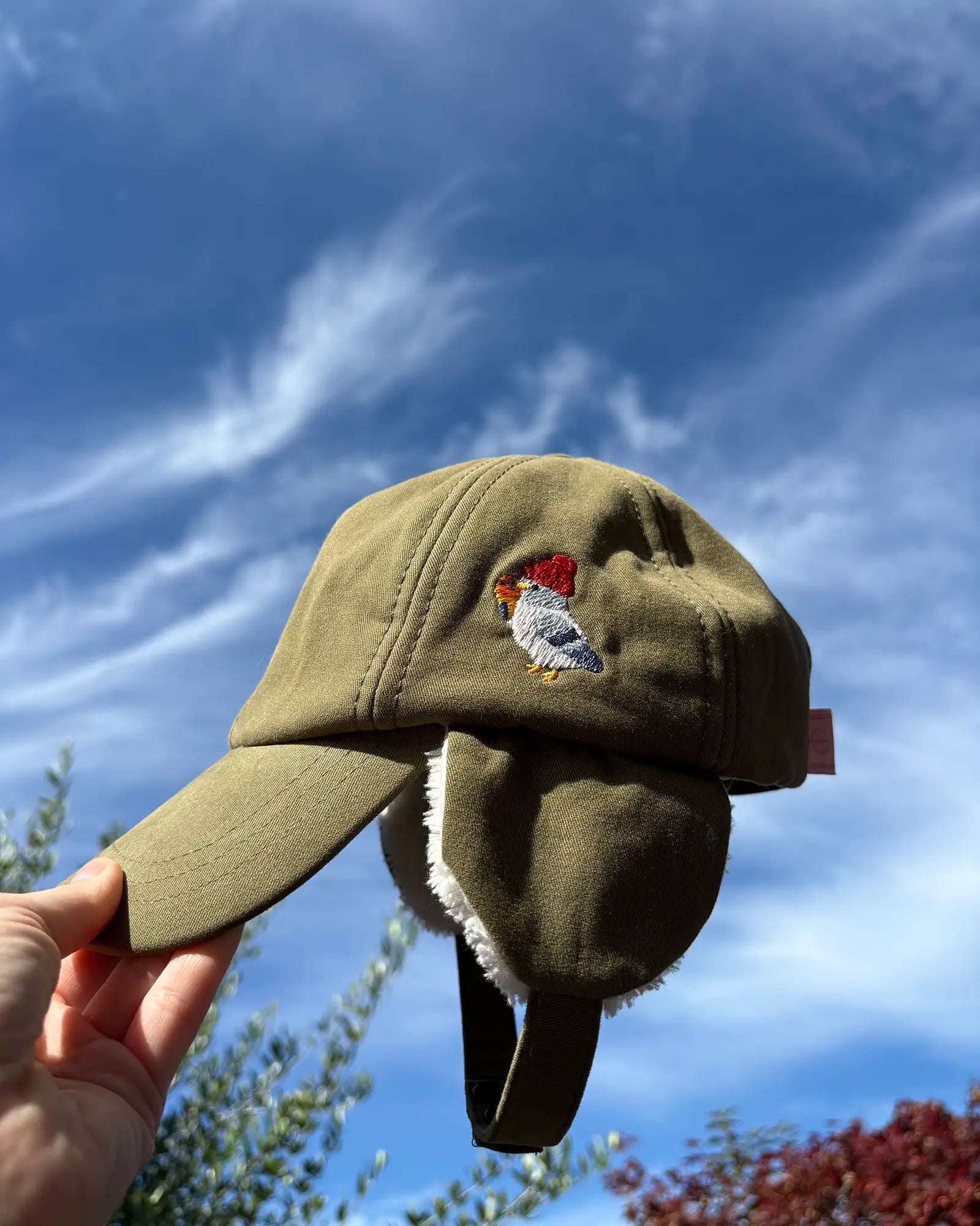 Coco Pistache Winter Cap with Earflaps