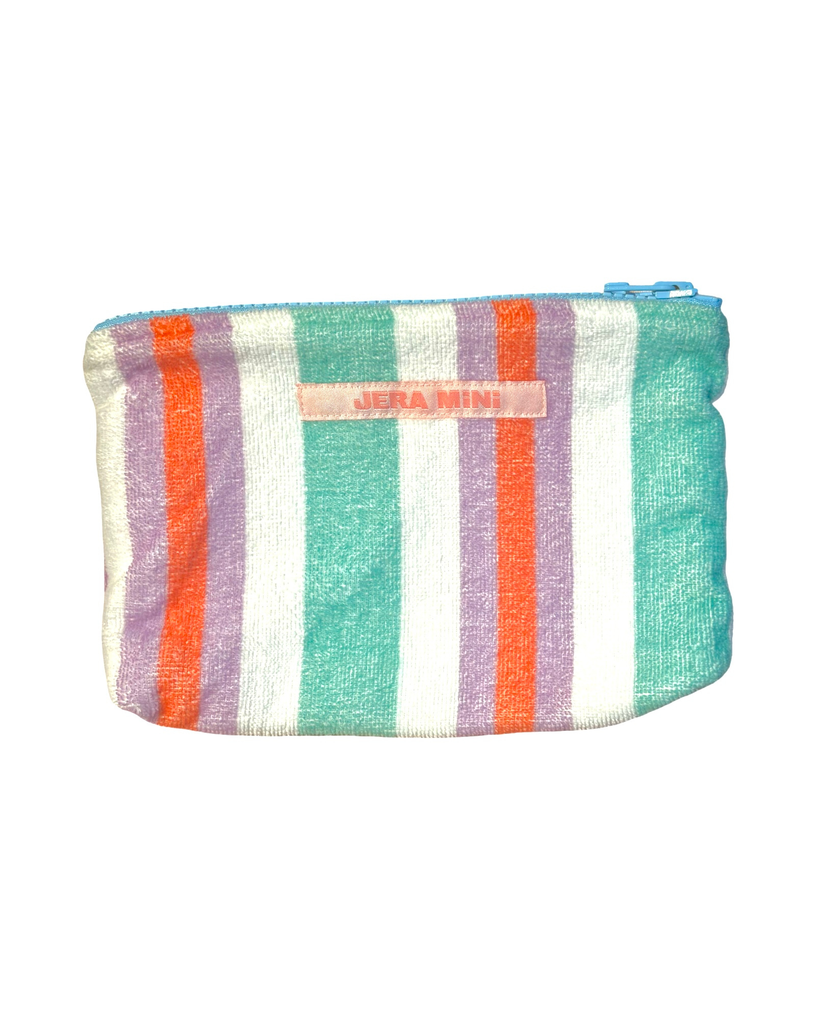Small Pouch Bag Pastel Stripe