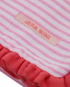Muslin Blanket with Wellsoft Pinki Stripes
