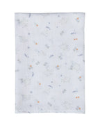 Muslin Square Blue Fields