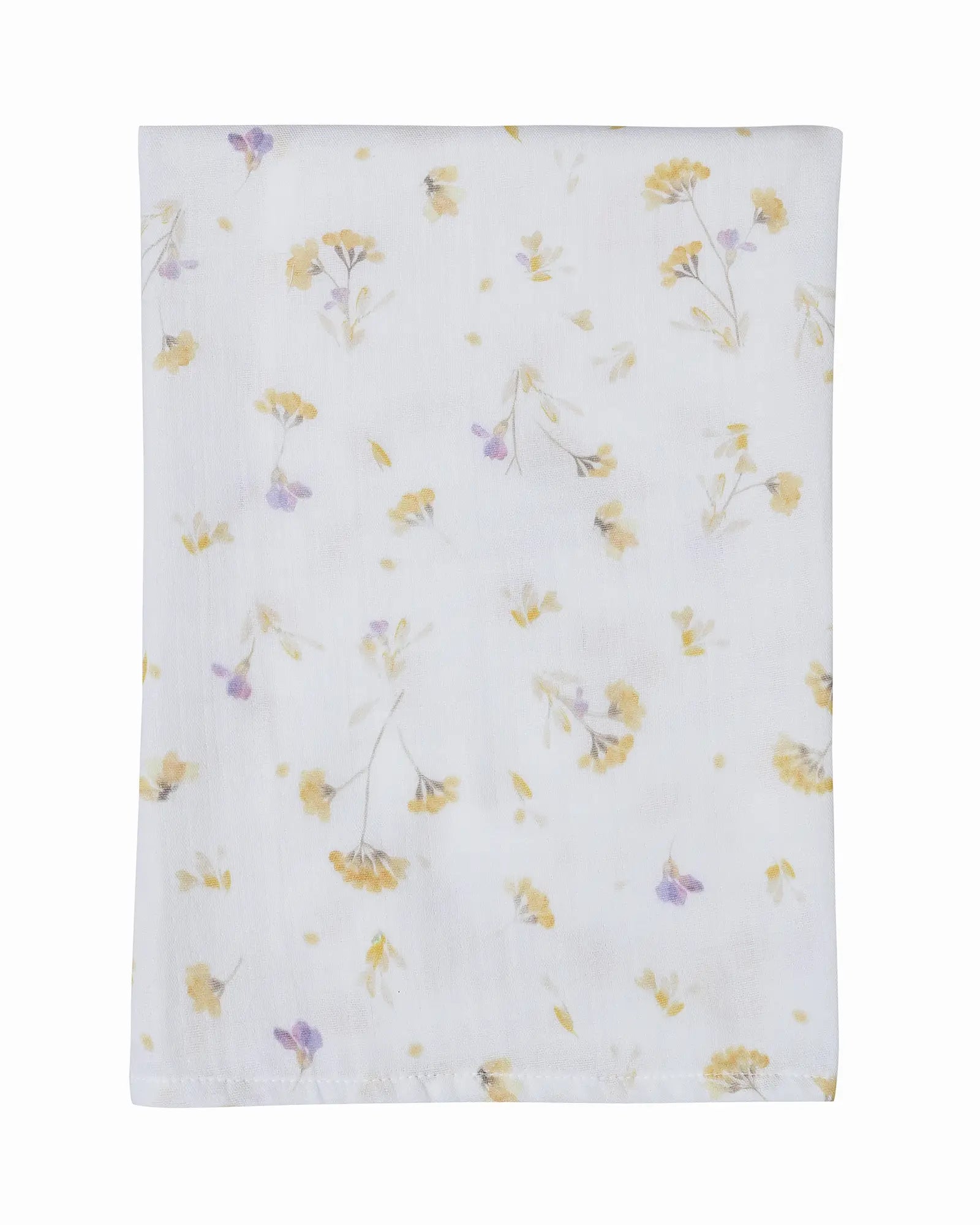 Muslin Square Yellow Fields