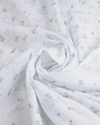 Muslin Swaddle Blue Fields