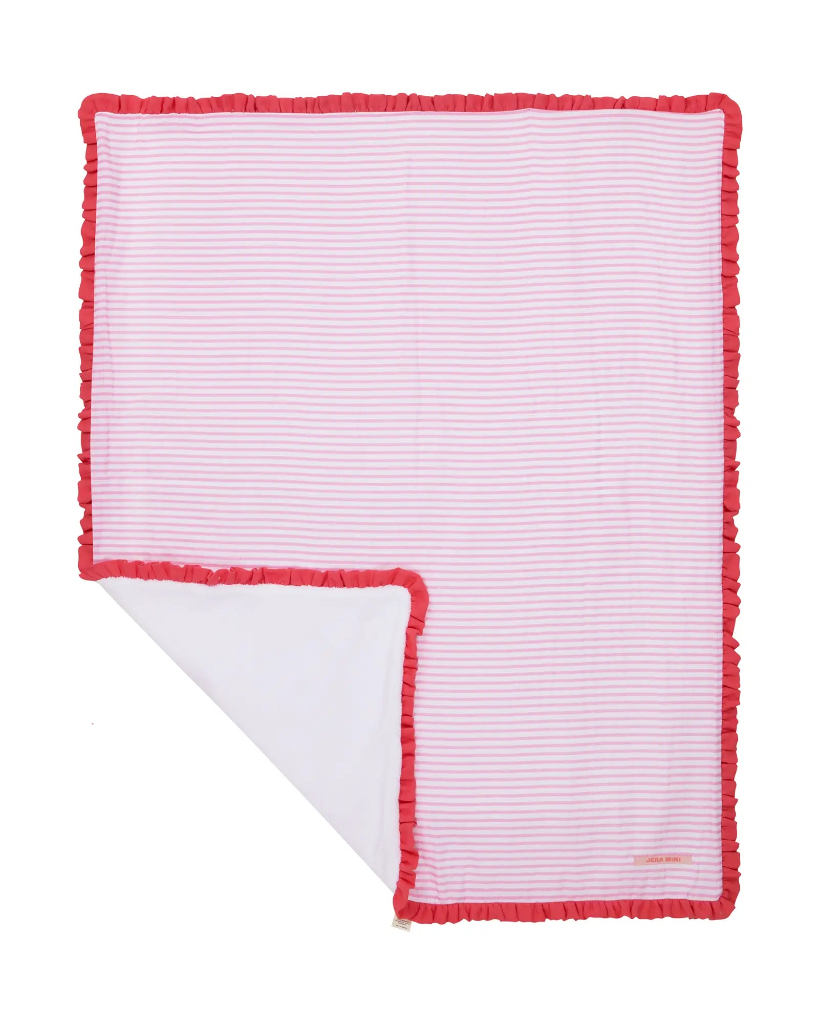 Muslin Blanket with Wellsoft Pinki Stripes